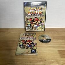 Paper Mario: The Thousand-Year Door (Nintendo GameCube) en caja etiqueta negra probada segunda mano  Embacar hacia Argentina