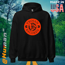 New Trojan Records Label Logo Hoodie Men's Size S - 3XL Free Shipping for sale  Shipping to South Africa