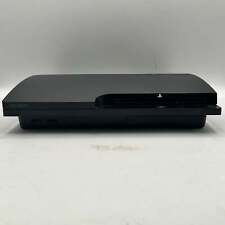 Used, Sony PlayStation 3 Slim PS3 320GB Black Console Gaming System Only CECH-2501B for sale  Shipping to South Africa