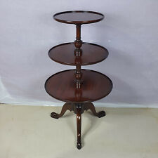 Three Tier Circular Dumb Waiter on Tripod  Chapman's Siesta for sale  Shipping to South Africa