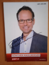 Günther madlberger autogrammk gebraucht kaufen  Wehretal