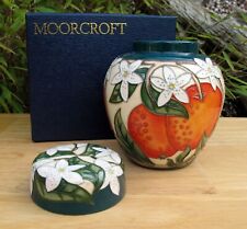 Moorcroft boxed orange for sale  SHEFFIELD