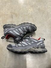 Salomon Men's X Ultra Prime Hiking Shoes Men's US Size 9 379221 Gray & Red for sale  Shipping to South Africa