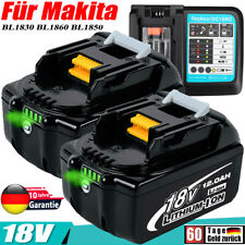 2X do akumulatora / ładowarki Makita 18V 6Ah 12Ah 9Ah BL1860B BL1850B BL1840B BL1830B, używany na sprzedaż  Wysyłka do Poland