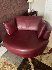 Beautiful red leather for sale  ROCHDALE