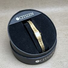 Pulseira de relógio Citizen feminina 5421-S18531 quartzo tom dourado comprar usado  Enviando para Brazil
