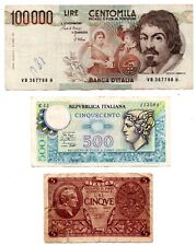 Italia lotto banconote usato  Vittorio Veneto