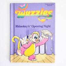 Libro infantil de tapa dura noche de apertura Wuzzles rinokeys de colección 1984 segunda mano  Embacar hacia Argentina