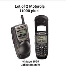 1999 2 Celular Motorola i1000 Plus (Nextel) iDen PTT - Preto Item de Colecionador comprar usado  Enviando para Brazil