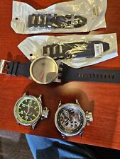 invicta relógios masculinos todos os 3 relógios-DNA Urban, russo 959 1088 mergulhador e Mo#43, usado comprar usado  Enviando para Brazil