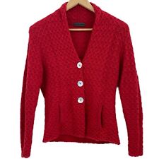 Womens red cardigan for sale  CROYDON
