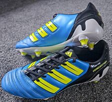 Niebiesko-żółte Adidas Predator AdiPower Absolado SG 2011 rozmiar 7 UK 40.6 EU na sprzedaż  Wysyłka do Poland