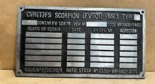 cvrt scorpion for sale  LEICESTER