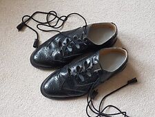 Gents black leather for sale  LANARK