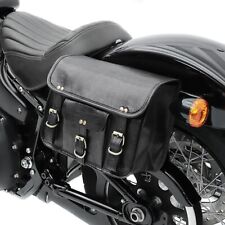 Juego De 2 Motocicleta Negro Sillín Cuero Lado Bolsas Bicicleta Bolsa comprar usado  Enviando para Brazil