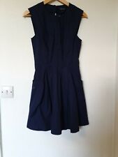 Topshop navy flare for sale  Shipping to Ireland