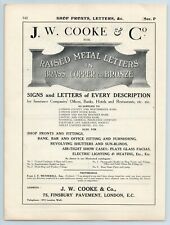 1912 advert cooke for sale  CARRICKFERGUS