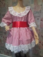 Adult baby gingham for sale  OLDHAM