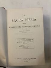 Sacra bibbia versione usato  Genova