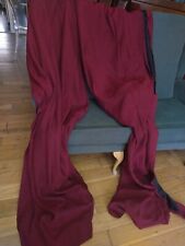 Pair maroon colour for sale  BEXLEY