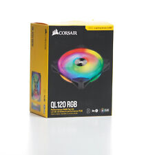 Ventilador Corsair QL120 RGB 120mm estojo de refrigeração - (1 ventilador + controle) comprar usado  Enviando para Brazil