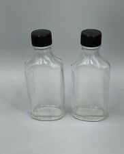 Usado, Juego de 2 botellas de medicina de vidrio Duraglas 3iii de colección 4,75" de alto vacías segunda mano  Embacar hacia Argentina