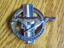 99 Ford Mustang 35 aniversario emblema izquierdo logotipo insignia letrero fabricante de equipos originales #ab, usado segunda mano  Embacar hacia Mexico