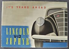 1937 lincoln zephyr for sale  Olympia