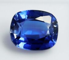 CERTIFIED 9.20 Ct Natural California Blue Rare Benitoite Cushion Cut Gemstone, used for sale  Shipping to South Africa