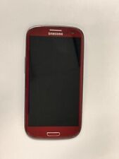 Samsung Galaxy S3 SGH-i747 LCD Assembly with Frame - RED 'blue, and white, used for sale  Shipping to South Africa