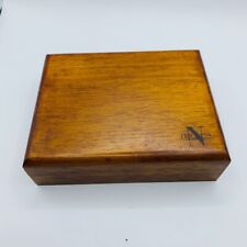 Usado, Caixa de madeira Nautica forrada de veludo azul  comprar usado  Enviando para Brazil