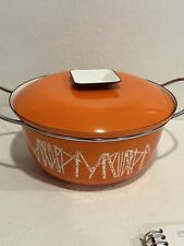 Rare orange enamel for sale  Shipping to Ireland