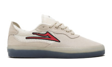 Lakai Footwear Essex White Red Suede Skateboard Shoes Sneakers US9/UK8 for sale  Shipping to South Africa