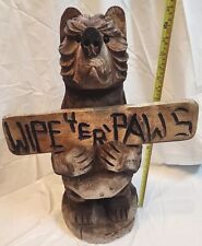 Chainsaw carved bear for sale  Lillie