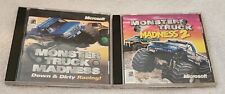MONSTER TRUCK MADNESS AND MONSTER TRUCK MAGNESS 2 PC GAME MICROSOFT  for sale  Shipping to South Africa