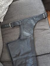 motor cycle leather chaps fmc for sale  New Albany