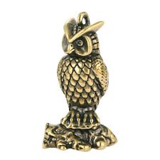 Owl brass ornaments for sale  Shipping to Ireland