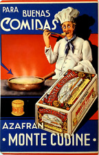 De colección 1944 Cuaderno de camarero Español Azafrán + Juego de Lápiz de Regalo Anuncio Original segunda mano  Argentina 