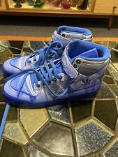 Jeremy Scott Adidas Originales Alto Foro Azul Sumergido Zapatos Para Hombres EE. UU. 9, usado segunda mano  Embacar hacia Argentina