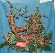 Lovely grapevine reindeer for sale  Everson