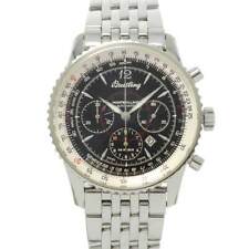 BREITLING Navitimer Montbrillant A41330 cronógrafo data mostrador preto 90226403 comprar usado  Enviando para Brazil