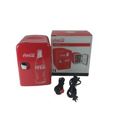 Classic Coca-Cola Coke Mini Refrigerator Thermoelectric Cooler 6 Pack Car/Home for sale  Shipping to South Africa