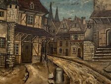Antique landscape painting d'occasion  Expédié en Belgium