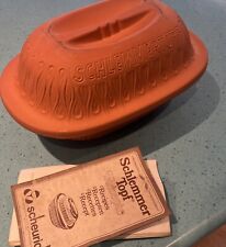 Scheurich 833 GERMAN VINTAGE TERRACOTTA Clay BRICK / ROASTING POT Schlemmertopf for sale  Shipping to South Africa