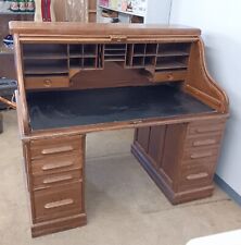 solid wood desk w chair for sale  Bellflower
