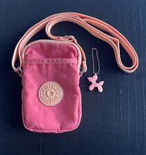 Mini bolsa de telefone Kipling feminina rosa leve tiracolo náilon selvagem... comprar usado  Enviando para Brazil