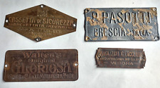Placche metallo varie usato  Verona