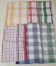 Lote 7 peças sortidas de algodão toalhas de cozinha padrão xadrez novo sem etiquetas, usado comprar usado  Enviando para Brazil