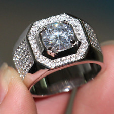 Round signet diamond for sale  LEEDS
