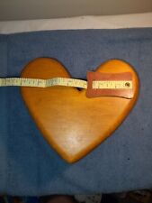 Vintage wood heart for sale  Reynoldsburg